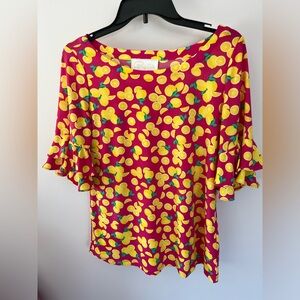 Pappagallo Colorful Blouse NWT
